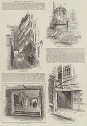 Sketches in the Temple